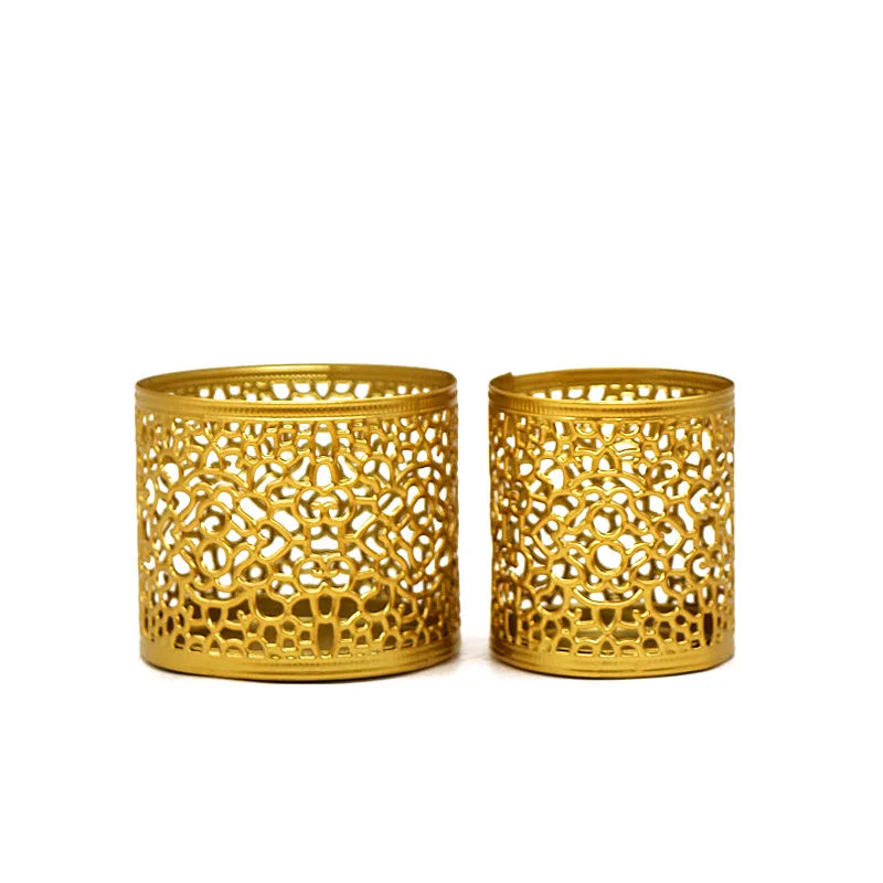 Vintage Nordic Candle Holders